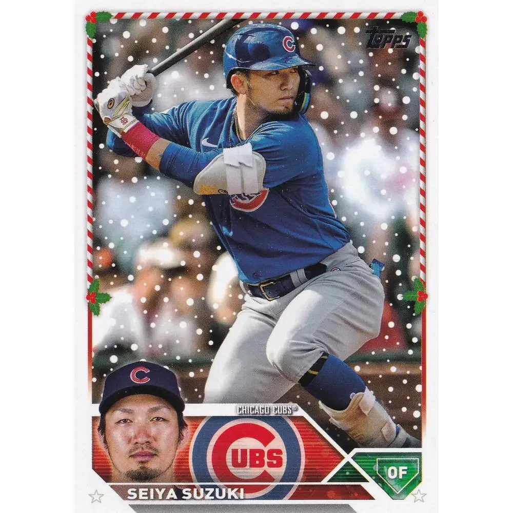 2023 Topps Holiday Seiya Suzuki H174 Chicago Cubs